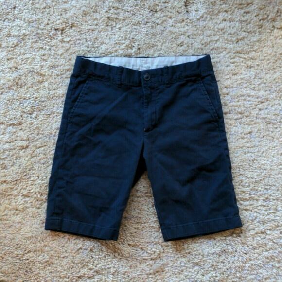 J.Crew Crewcuts Boys' Stretch Stanton Short in Chino - Size 12 Deep Navy Blue - Picture 1 of 4